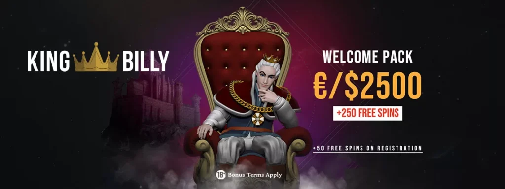 king-billy main page